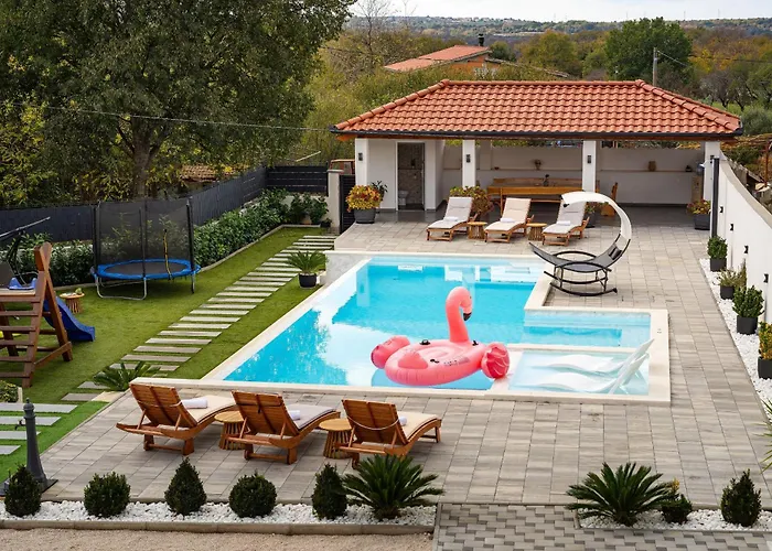 My Dalmatia - Neda With Shared Pool 公寓 Galovac (Zadar)